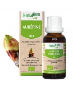 Aubépine (Crataegus oxyacantha) bourgeon BIO, 15 ml